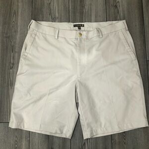 Peter Millar Light Tan Men's Golf Shorts